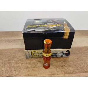 Ducks Unlimited Collectable Duck Call  Refillable Butane Lighter NOS Amber Color